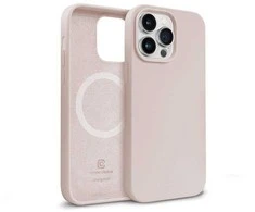 Crong Color Cover Magnetic dėklas skirtas Apple iPhone 14 Pro Max Sand Rožinė