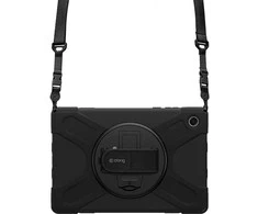 Crong Defender Plus - Rugged dėklas Samsung Galaxy Tab A11+ 10.9" juodos spalvos