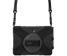 Crong Defender Plus - Rugged dėklas Samsung Galaxy Tab Active5 Pro 10.1" juodos spalvos