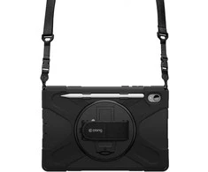 Crong Defender Plus – Rugged dėklas Samsung Galaxy Tab S11 11” juodos spalvos