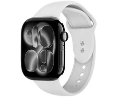 Crong Liquid – apyrankė skirta Apple Watch 44/45/46/49 mm baltas