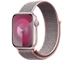„Crong Nylon“ – sportinis dirželis „Apple Watch 38/40/41/42 mm“ (šviesiai raudonas)