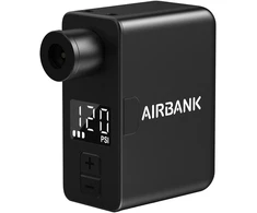 Elektrinė Dviračio Pompa - CYCPLUS AS1 PRO Pocket Pro Airbank, 120 PSI, USB-C, LED Ekranas, Juoda