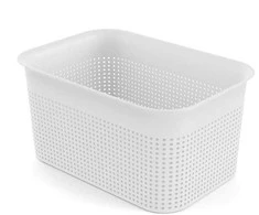 Daiktadėžė ROTHO BRISEN, 4,5 l, balta, 26,2×18×13 cm
