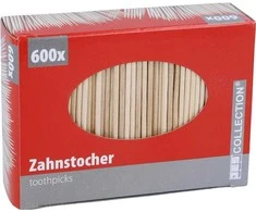 Nežinomas KOMPLEKTAS DANTŲ KRAPŠTUKŲ 6.5CM 600VNT