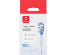 Dantų šepetėlio galvutės Oclean Easy Clean, kieti šereliai, 2 vnt.