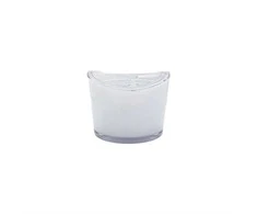 Dantų šepetėlių stiklinė DOMOLETTI AC0096AA-TBH, balta