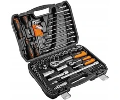 Neo Tools Darbo įrankių ir priedų rinkinys NEO, 1/2", 1/4", 100 vnt.