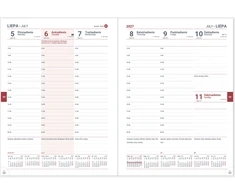 Darbo kalendorius Timer Futura Design Evelina, A4