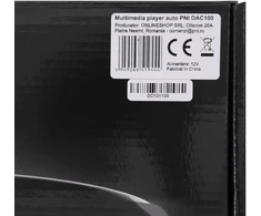 Daugialypės terpės grotuvas PNI DAC100 su Android 10 2GB DDR3 / ROM 32GB, navigacijos sistema, skirta Dacia Logan 2 Sandero Duster Renault Capture, jutiklinis ekranas, Bluetooth, RDS