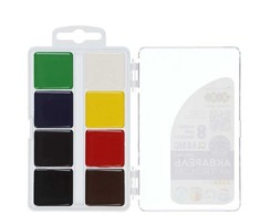 Dažai akvarelė Zibi Classic Kids, įvairių spalvų