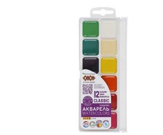 Dažai akvarelė Zibi Classic Kids, įvairių spalvų