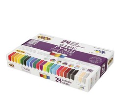 Dažai guašas Zibi Classic Kids, 480 ml, 24 vnt.