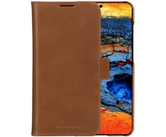 dbramante1928 Lynge atverčiamas dėklas, skirtas Samsung Galaxy A56 – ruda