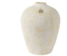 Decoris Vaza 858482, 25 cm, švelni smėlinė