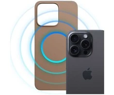 Dėklas 3MK Hardy MagSilicone skirtas Apple iPhone 15 Pro aukso spalvos