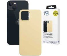 Dėklas 3MK Hardy MagSilicone skirtas Apple iPhone 15 geltonos spalvos
