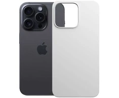 Dėklas 3MK Hardy MagSilicone skirtas Apple iPhone 15 Pro Max sidabro spalvos