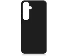 Dėklas 3MK Hardy MagSilicone skirtas Samsung Galaxy S25 juodos spalvos