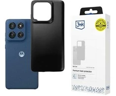 3Mk Apsauginis 3mk matinis dėklas Motorola Moto Edge 60 / 60 Fusion - matinis juodas