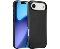 Dėklas Accezz MagSafe odinis galinis dangtelis, skirtas iPhone Air – Onyx Juodas