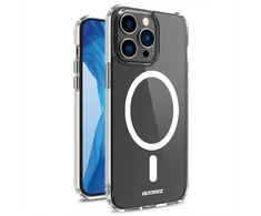 Dėklas Accezz skaidrus galinis dangtelis su MagSafe, skirtas iPhone 14 Pro Max – skaidrus