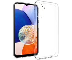 Dėklas Accezz skaidrus TPU galinis dangtelis, skirtas Samsung Galaxy A14 (5G/4G) – skaidrus