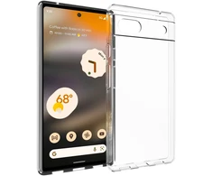 Dėklas Accezz skaidrus TPU galinis dangtelis, skirtas Google Pixel 6a – skaidrus