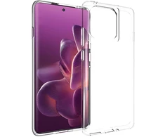 Dėklas Accezz skaidrus TPU galinis dangtelis, skirtas Motorola Edge 60 Pro – skaidrus