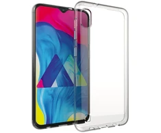 Dėklas Accezz skaidrus TPU galinis dangtelis Samsung Galaxy A10 telefonui – skaidrus