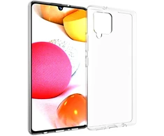 Dėklas Accezz skaidrus TPU galinis dangtelis Samsung Galaxy A42 – skaidrus