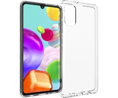 Dėklas Accezz skaidrus TPU galinis dangtelis, skirtas Samsung Galaxy A41 – skaidrus