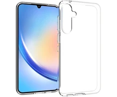 Dėklas Accezz skaidrus TPU galinis dangtelis, skirtas Samsung Galaxy S23 FE – skaidrus