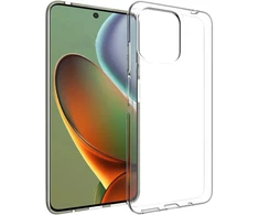 Dėklas Accezz skaidrus TPU galinis dangtelis, skirtas Motorola Moto G15 / G15 Power – skaidrus
