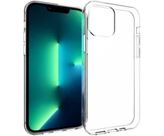 Dėklas Accezz skaidrus TPU galinis dangtelis, skirtas iPhone 13 Pro – skaidrus