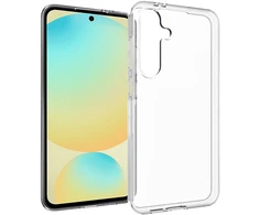 Dėklas Accezz skaidrus TPU galinis dangtelis, skirtas Samsung Galaxy S24 FE – skaidrus