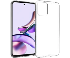 Dėklas Accezz skaidrus TPU galinis dangtelis, skirtas Motorola Moto G13 / G23 – skaidrus