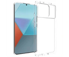 Dėklas Accezz skaidrus TPU galinis dangtelis, skirtas Xiaomi Poco X6 Pro – skaidrus