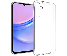 Dėklas Accezz skaidrus TPU galinis dangtelis, skirtas Samsung Galaxy A15 (5G/4G) – skaidrus