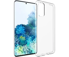 Dėklas Accezz skaidrus TPU galinis dangtelis, skirtas Samsung Galaxy S20 Plus – skaidrus
