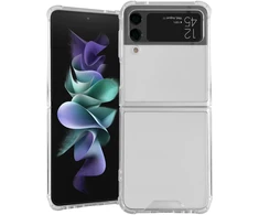 Dėklas Accezz skaidrus TPU galinis dangtelis, skirtas Samsung Galaxy Z Flip 4 – skaidrus