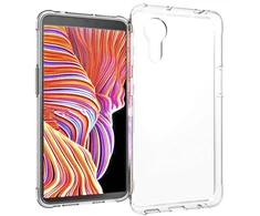 Dėklas Accezz skaidrus TPU galinis dangtelis, skirtas Samsung Galaxy Xcover 5 – skaidrus