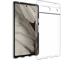 Dėklas Accezz skaidrus TPU galinis dangtelis, skirtas Google Pixel 7a – skaidrus