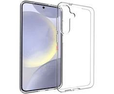 Dėklas Accezz skaidrus TPU galinis dangtelis, skirtas Samsung Galaxy S25 Plus – skaidrus