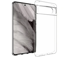 Dėklas Accezz skaidrus TPU galinis dangtelis, skirtas Google Pixel 8 Pro – skaidrus