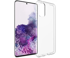 Dėklas Accezz skaidrus TPU galinis dangtelis, skirtas Samsung Galaxy S20 – skaidrus