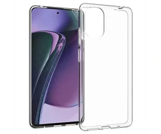 Dėklas Accezz skaidrus TPU galinis dangtelis, skirtas Motorola Moto G04 / G24 – skaidrus