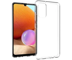 Dėklas Accezz skaidrus TPU galinis dangtelis, skirtas Samsung Galaxy A32 (4G) – skaidrus