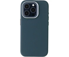 Dėklas Accezz tinklelio dizaino nugarėlė su MagSafe, skirta iPhone 15 Pro – tamsiai mėlyna