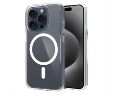Dėklas Accezz Xtreme Impact nugarėlė su MagSafe, skirta iPhone 15 Pro – skaidri